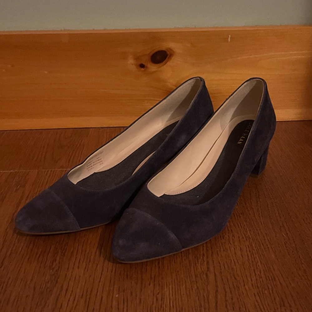 Cole Haan Go-To Block Heel Pump 6.5 Wide